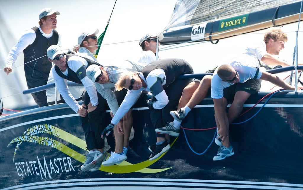 ESTATE MASTER, Sail No: AUS 615, Owner: Lisa & Martin Hill, Tactician: Tom Slingsby - 4th at  Rolex Farr 40 Worlds 2011 photo copyright  Rolex/ Kurt Arrigo http://www.regattanews.com taken at  and featuring the  class