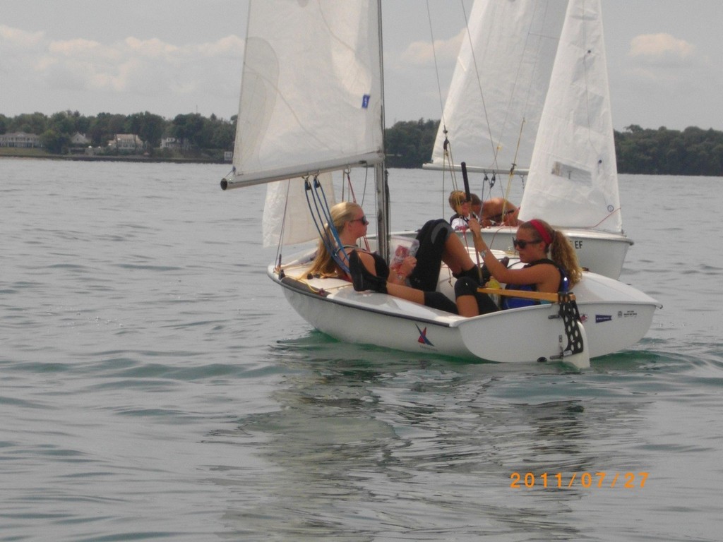 US Junior Sailing Championships photo copyright Katie Nicoll taken at  and featuring the  class