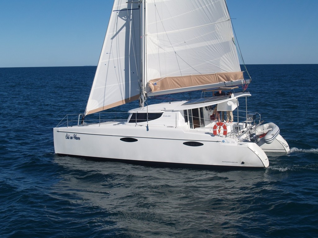 The Fountaine Pajot Mahe 36 is just one of the new boats that can be purchased for the price of importing a second hand boat from overseas, but without the risks. photo copyright Multihull Solutions http://www.multihullsolutions.com.au/ taken at  and featuring the  class