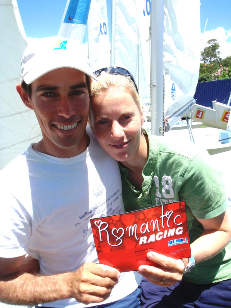 Mat & Rike Belcher - 2011 Romantic Racing Champions! - Romantic Racing photo copyright RQYS Sailing Media Team taken at  and featuring the  class