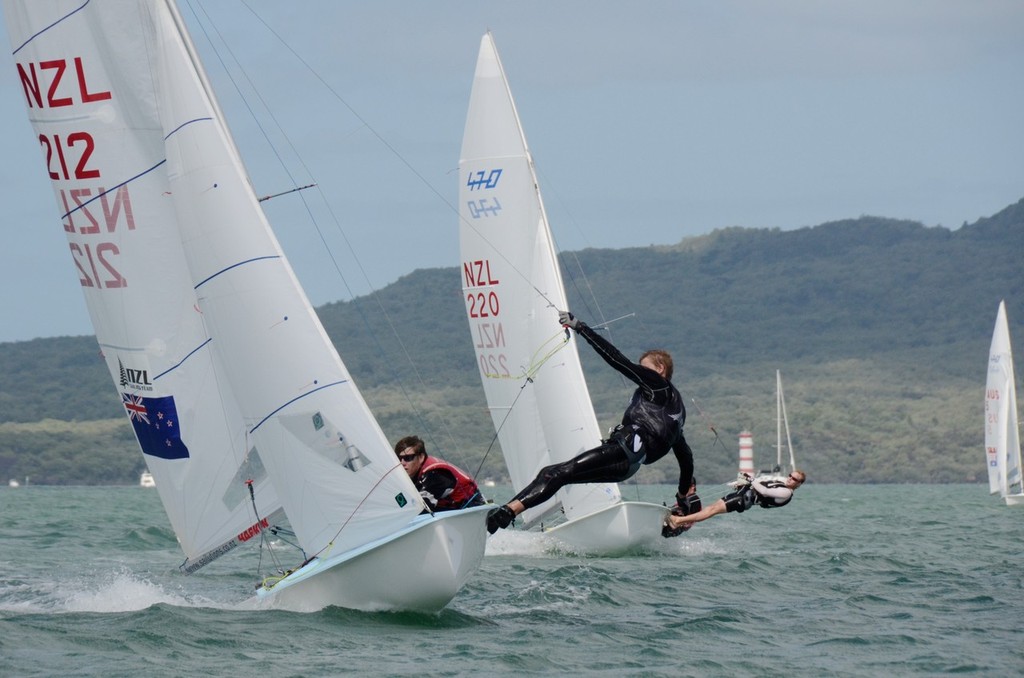 Day 2 - 2011 NZ 470 Nationals, Takapuna photo copyright NZL 470 Class http://www.470sailing.org.nz/ taken at  and featuring the  class