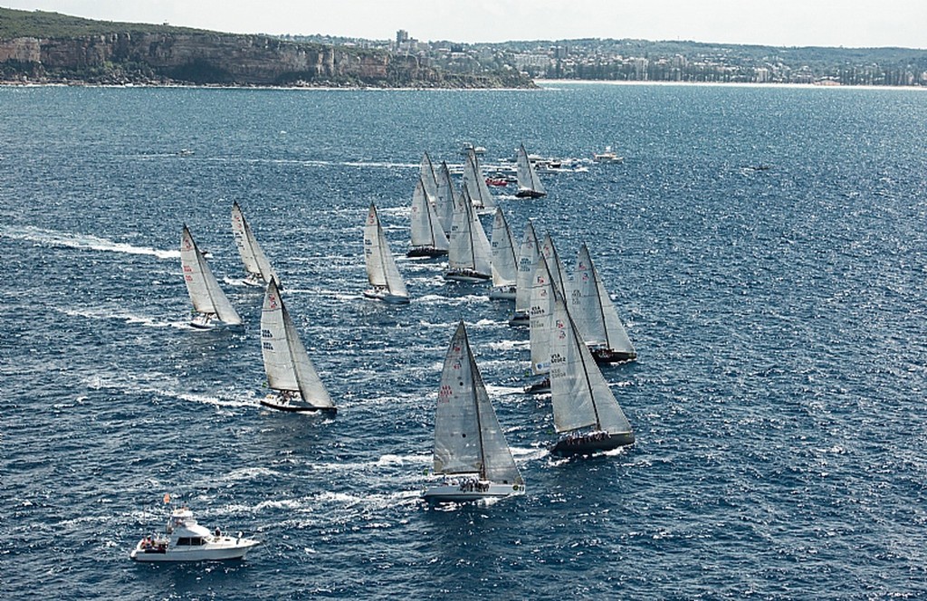 One of the two starts of Day 3 - Rolex Farr 40 World Championships photo copyright  Rolex/ Kurt Arrigo http://www.regattanews.com taken at  and featuring the  class