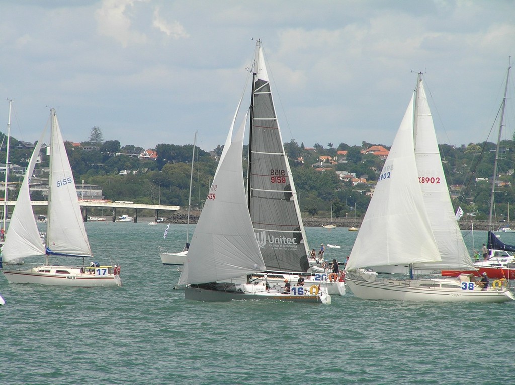 Start 2011 Two-Handed Round North Island Race photo copyright Sarah Ell taken at  and featuring the  class
