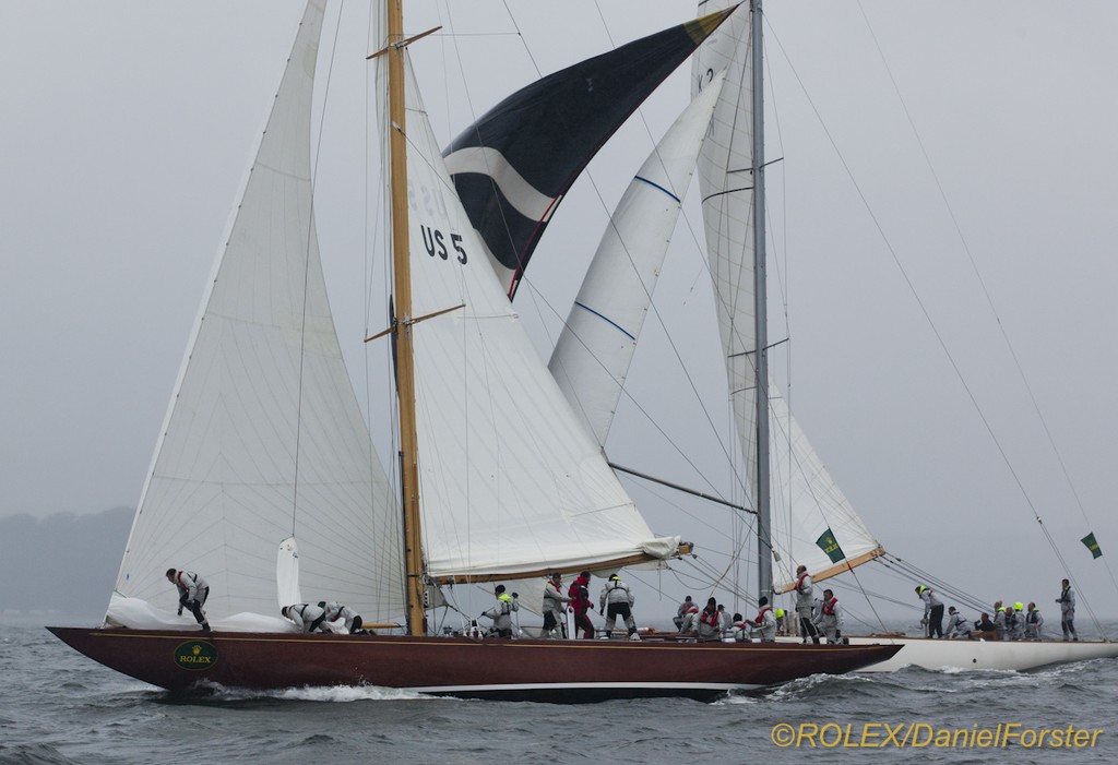 Anitra (USA 5), 1928, 12mR, Owner: Josef Martin (Radolfzell, Germany)
Evaine (K 2), 1936, 12mR, Andreas Wehner (Kiefersfelden, Germany) photo copyright  Rolex/Daniel Forster http://www.regattanews.com taken at  and featuring the  class