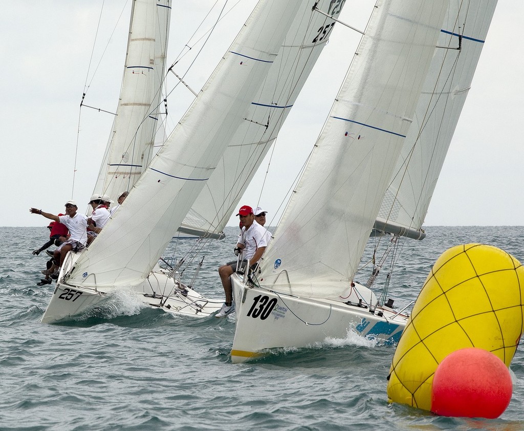Top of the Gulf Regatta 2011 - Platu start photo copyright Guy Nowell/Top of the Gulf taken at  and featuring the  class