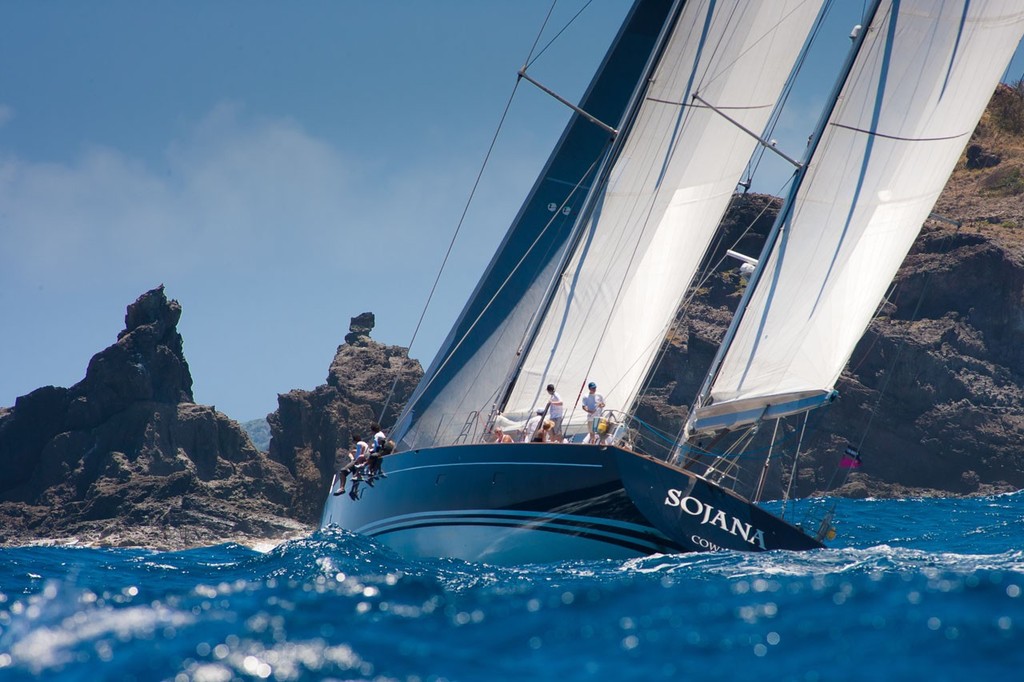 Les Voiles de St Barth photo copyright  SW taken at  and featuring the  class