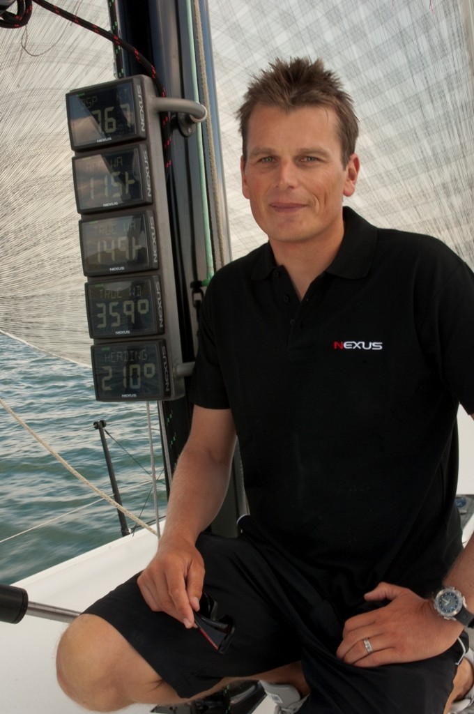 Dean Barker is a Director of Nexus Marine, as well as being Emirates Team NZ’s skipper for the past seven years. photo copyright SW taken at  and featuring the  class
