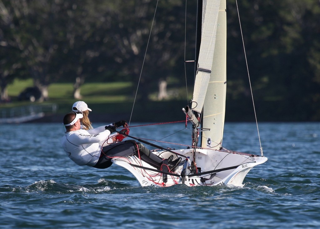 Rohan Nosworthy & Sophie Holt 2nd overall - 2011 NS14 NSW Championship photo copyright Michael Chittenden  taken at  and featuring the  class