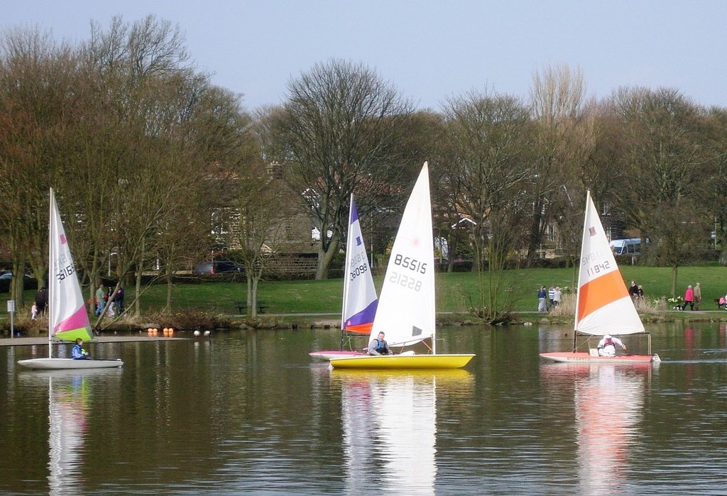 First weekend of new series at Yeadon Sailing Club photo copyright Yeadon Sailing Club taken at  and featuring the  class