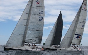 Three Boat Match Racing in Rolex Trophy One Design - Rolex Trophy One Design Series photo copyright Erin McKnight taken at  and featuring the  class