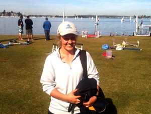 Junior Instructor Nina Long from Belmont 16' Sailing Club photo copyright Yachting New South Wales taken at  and featuring the  class