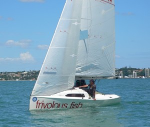 Frivolous Fish, sixth at 2011 Elliott 5.9 Marsden Cove Regatta - 2011 Elliott 5.9 Traveler Series - Marsden Cove Regatta photo copyright Rob Gill taken at  and featuring the  class