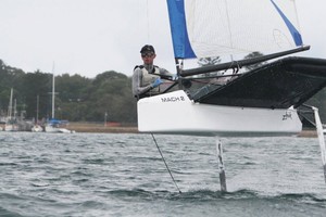 UNSW Phil Kurts Foiling photo copyright SW taken at  and featuring the  class