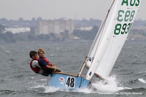 Midnight Magic (Charlie Friend and Ben Townson) - International Cadet Victorian Championships 2011, Royal Geelong Yacht Club photo copyright Teri Dodds http://www.teridodds.com taken at  and featuring the  class