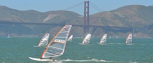 Its On At The Techno Worlds San Francisco - Techno 2011 Windsurfing World Championships photo copyright David Wells http://www.waterhound.com taken at  and featuring the  class