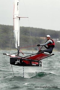 ZHIK 2011 MOTH WORLDS - Belmont Australia January 2011 photo copyright Howard Wright /IMAGE Professional Photography http://www.imagephoto.com.au taken at  and featuring the  class