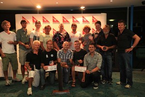 All the prize winners. - 2011 Downunder Pro photo copyright Adam Craven - Rob Plim taken at  and featuring the  class