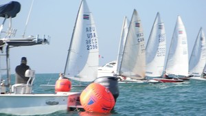 The start on Sunday - 2011 Contender Midwinters photo copyright Ethan Bixby taken at  and featuring the  class