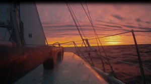 NW Passage Sunset - Solo Circumnavigation of the Americas photo copyright Matt Rutherford taken at  and featuring the  class