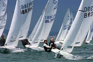 283578 186858704710169 123295504399823 557428 1133896 n - Day 1, 2011 World Flying Fifteen Championships, Hayling Island photo copyright Gerald New http://www.sail-world.co.uk taken at  and featuring the  class