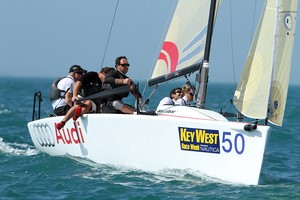 Melges 24 Fleet Action, At The Weathermark - Key West Race Week 2011 photo copyright 2011 JOY taken at  and featuring the  class