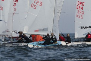 470 European Championships 2011 photo copyright Thom Touw http://www.thomtouw.com taken at  and featuring the  class