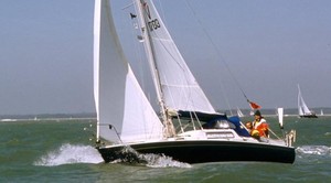 This is the kind of Albin Vega 27 that Matt will use to solo sail a circumnavigation of the Americas photo copyright  SW taken at  and featuring the  class