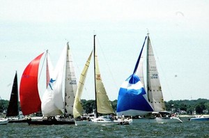 Annapolis to Newport photo copyright Tracie Parkinson taken at  and featuring the  class