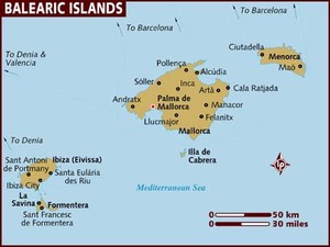 Balearic Islands photo copyright  SW taken at  and featuring the  class