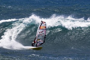 Big wave for Alonso - PWA Tenerife World Cup 2011 day two photo copyright PWA World Tour http://www.pwaworldtour.com taken at  and featuring the  class