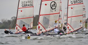 Musto Skiffs at Rutland photo copyright Tania Samus http://www.photoskiff.com taken at  and featuring the  class