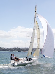 The Elliott 6 Sport would come across easily as the Two Man Keelboat Event equipment. photo copyright Elliott Marine www.elliott-marine.com taken at  and featuring the  class