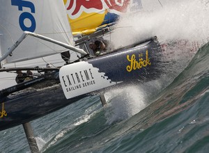 Extreme Sailing Series - Muscat Day 2: Red Bull Extreme Sailing
 photo copyright Carlo Borlenghi http://www.carloborlenghi.com taken at  and featuring the  class