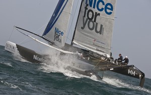 Extreme Sailing Series - Muscat Day 2:  Nicefor you
 photo copyright Carlo Borlenghi http://www.carloborlenghi.com taken at  and featuring the  class