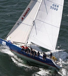 The German Youth Team will be racing on the Andrews 56 Norddeutcshe Vermoegen Hamburg (shown here at the 2007 HSH Nordbank Blue Race) in the Transatlantic Race 2011 photo copyright Rolex/Nico Krauss taken at  and featuring the  class