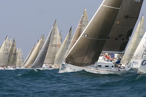 Beneteau 36.7 one-design racing photo copyright Mike Toney taken at  and featuring the  class