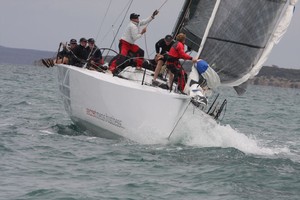Secret Men’s goes for the spinnaker top mark rounding - Lexus Lincoln Week regatta photo copyright Bob Ross/Port Lincoln Yacht Club taken at  and featuring the  class