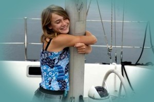 She loves sailing and the sea more than she loves the PR that goes with her venture? photo copyright  SW taken at  and featuring the  class