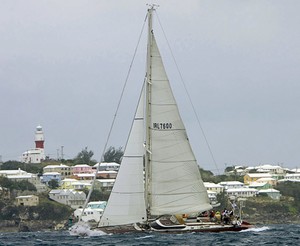 Lilla at the finish - Marion Bermuda Race 2011 photo copyright Fran Grenon Spectrum Photos taken at  and featuring the  class