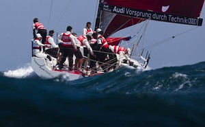 TP52 Day 4 Coastal Race - Audi Sailing Team powered by ALL4ONE - Audi Medcup Cascais Trophy 2011 photo copyright  Guido Trombetta/BPSE/Studio Borlenghi taken at  and featuring the  class
