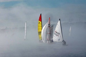 Deep Purple - you don't have to go too deep - I'll start you off. Smoke on the ----- - 2011 Sauna Sail photo copyright Chris Furey taken at  and featuring the  class