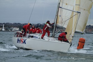 INSX have performed brilliantly for the last two years and had the lowest point score of all - ORCV Melbourne Winter Series photo copyright  Alex McKinnon Photography http://www.alexmckinnonphotography.com taken at  and featuring the  class
