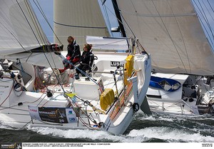 Ocean&rsquo;s Eleven crew - Normandy Channel Race 2011 photo copyright Jean-Marie Liot taken at  and featuring the  class