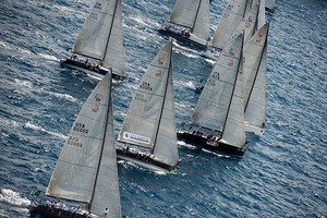 One of the two starts of Day 3 - Rolex Farr 40 World Championship photo copyright  Rolex/ Kurt Arrigo http://www.regattanews.com taken at  and featuring the  class