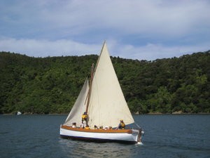 Outward Bound cutter sailing in Marlborough Sound, New Zealand photo copyright  SW taken at  and featuring the  class