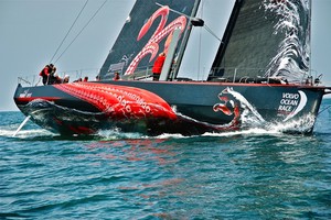 PUMA Ocean Racing powered by BERG Propulsion training off, Newport, Rhode Island. photo copyright  Dan Armstrong Photography taken at  and featuring the  class