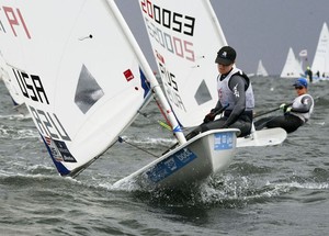 Paige Railey in action at Kieler Woche 2011
 photo copyright Otto Kasch taken at  and featuring the  class