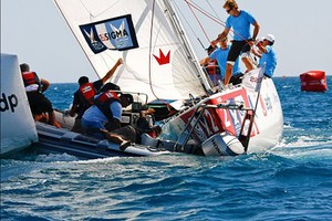Portimao Portugal Match Cup 2011 photo copyright WMRT http://www.worldmatchracingtour.com taken at  and featuring the  class