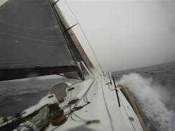 Rambler 100 photo from offshore - Transatlantic Race 2011 photo copyright Rambler 100 taken at  and featuring the  class