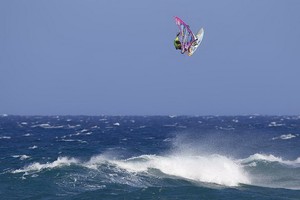 Ricardo going into the second rotation photo copyright PWA World Tour http://www.pwaworldtour.com taken at  and featuring the  class
